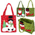 New Year Xmas Gifts Santa Claus Snowman Candy Bags Hangable Pouch Handbag Merry Christmas Storage Package Container Organizer - menochic